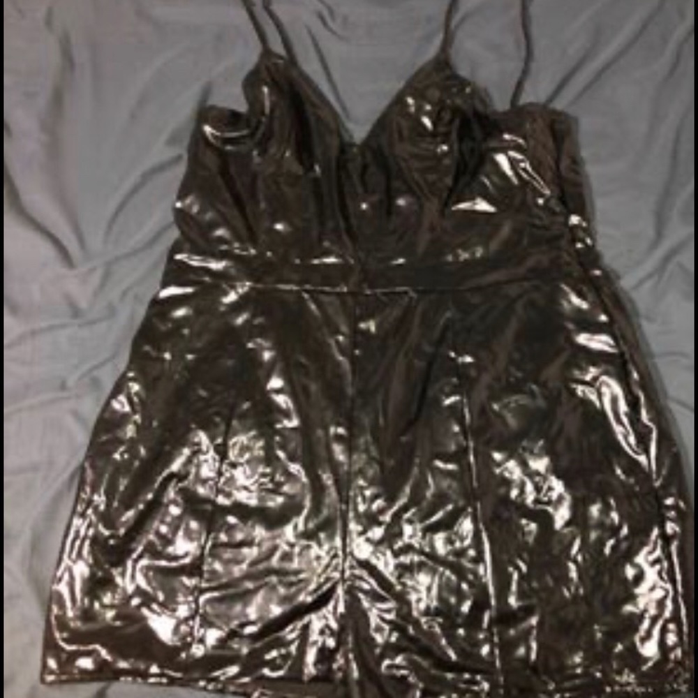 Leather Romper